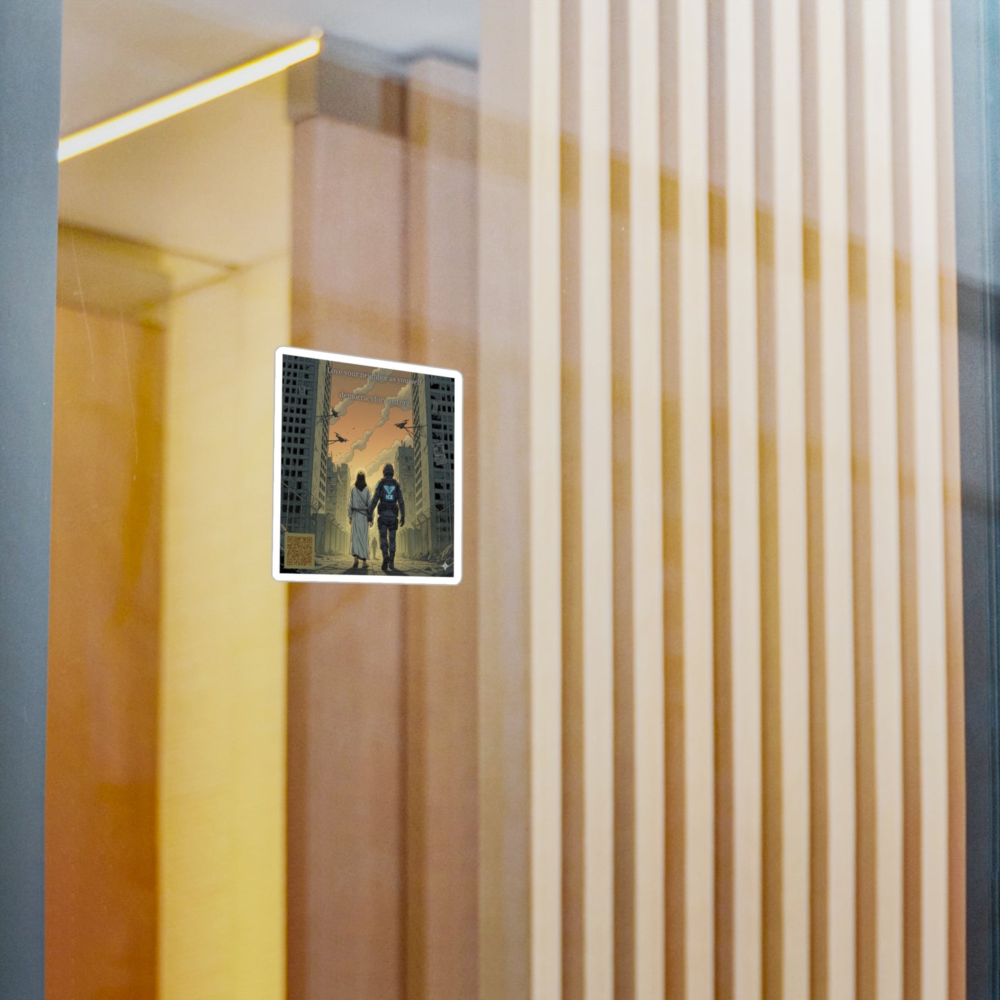 Protest Stickers - anti-ICE