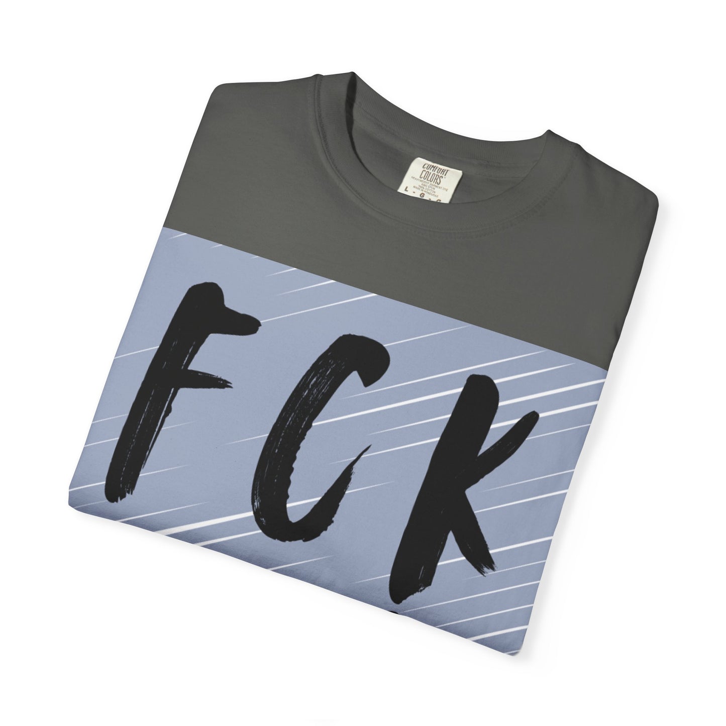 FCK ICE Unisex Garment-Dyed T-shirt, Casual Graphic Tee, Streetwear, Unique Gift, Everyday Wear, Cool Summer Style