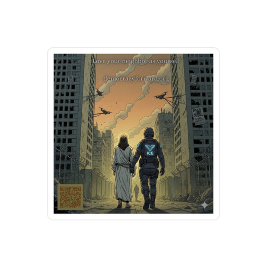 Protest Stickers - anti-ICE