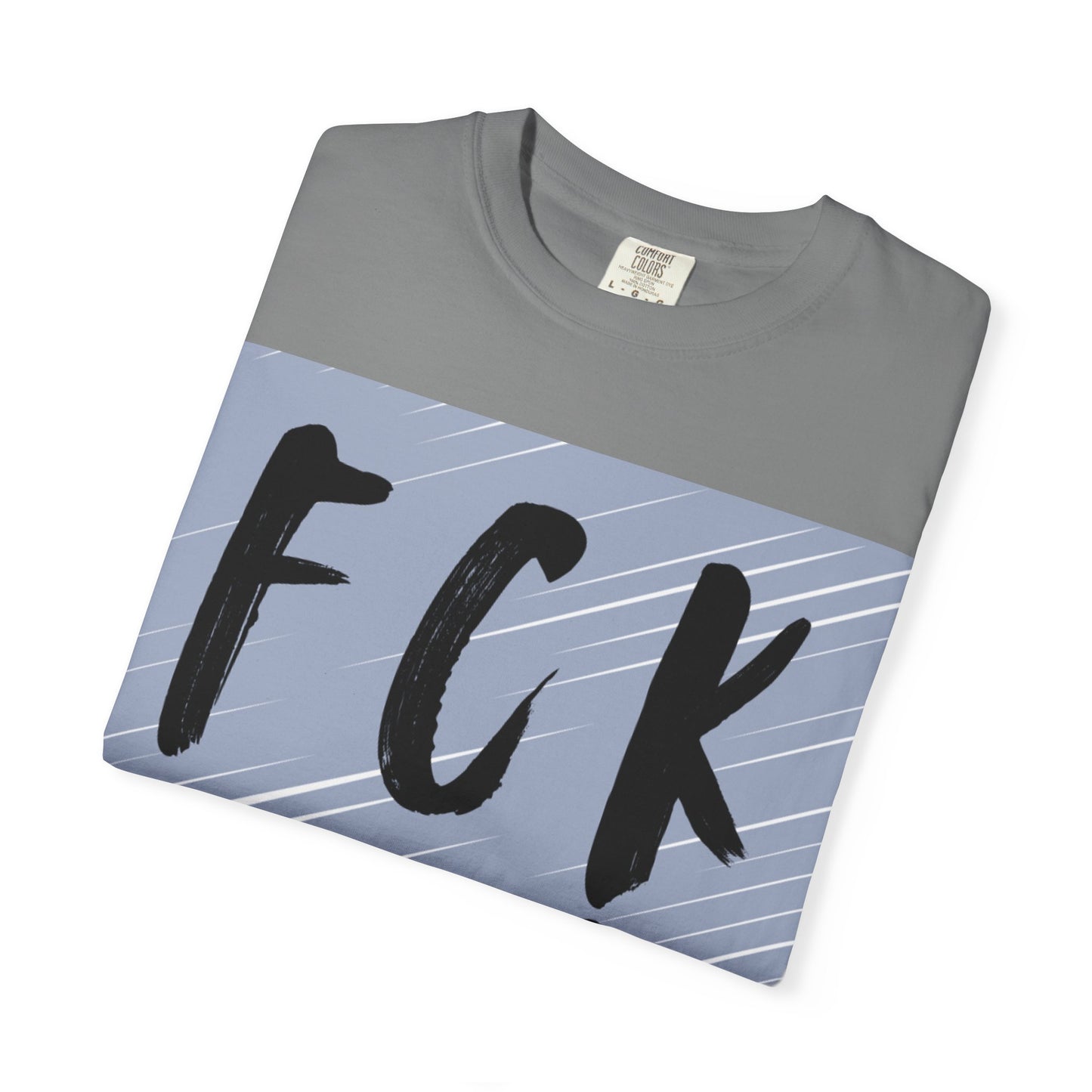 FCK ICE Unisex Garment-Dyed T-shirt, Casual Graphic Tee, Streetwear, Unique Gift, Everyday Wear, Cool Summer Style