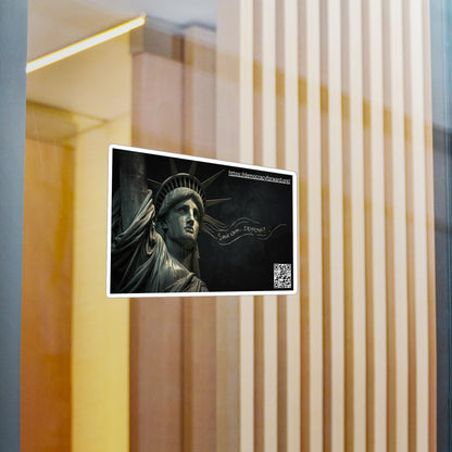Statue of Liberty Kiss-Cut Vinyl Decals for Activists