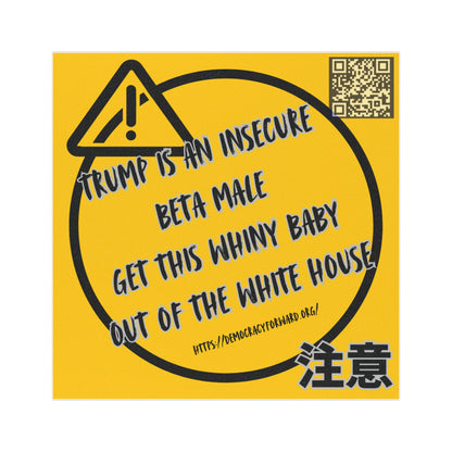 Bold Political Car Magnets - Express Your Views, Funny Car Accessories, Gift for Activists, Car Bumper Magnet, Protest Decor