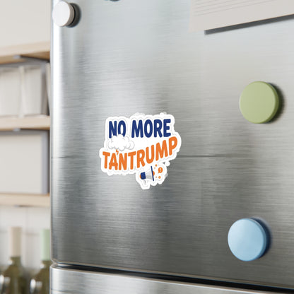 Political Vinyl Decals - No More Tantrump