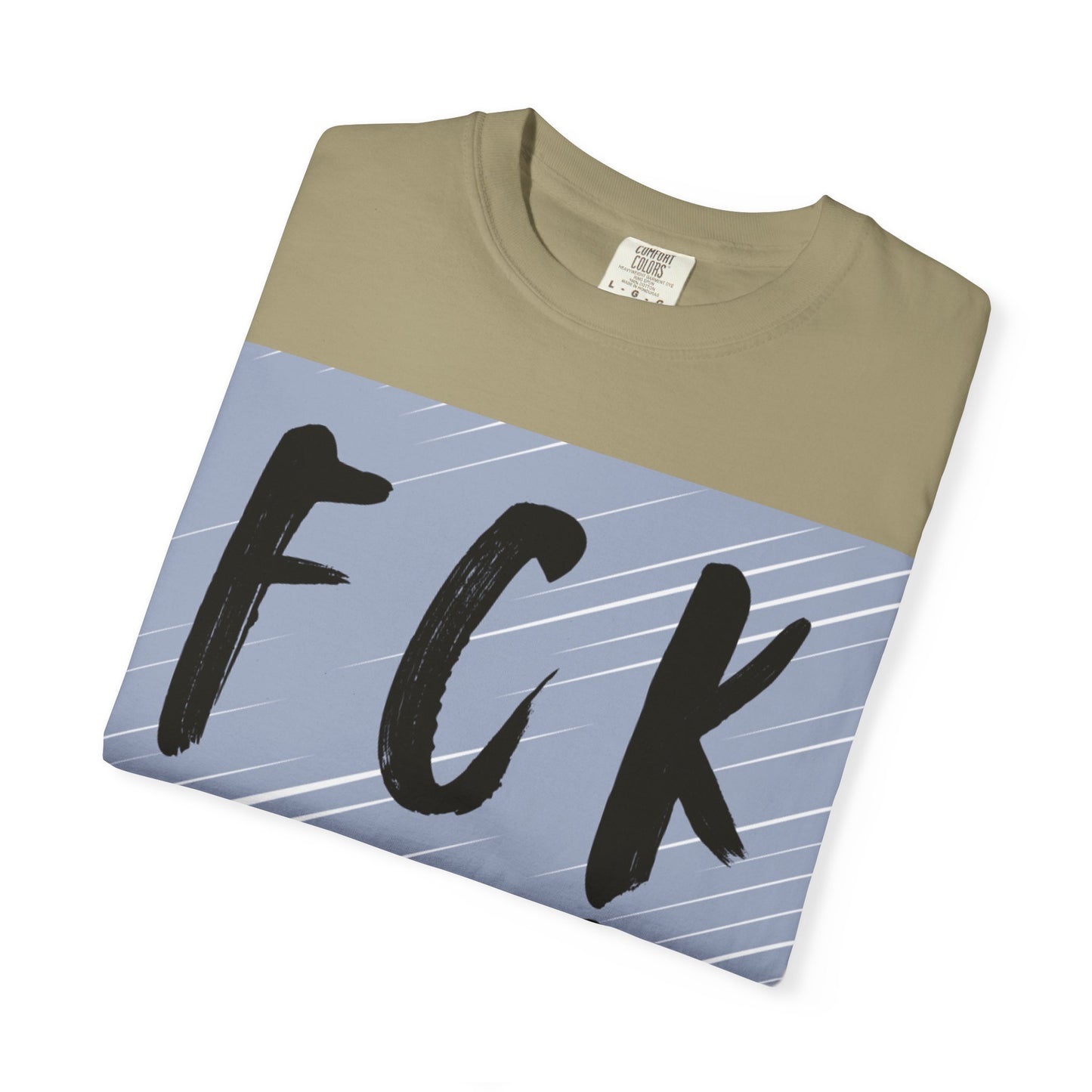 FCK ICE Unisex Garment-Dyed T-shirt, Casual Graphic Tee, Streetwear, Unique Gift, Everyday Wear, Cool Summer Style