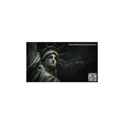 Statue of Liberty Kiss-Cut Vinyl Decals for Activists