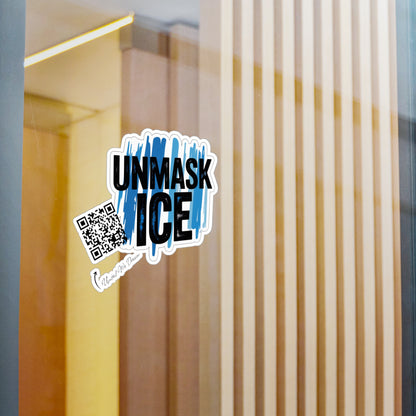 Vinyl Decal Stickers - Unmask ICE Protests for Immigration Justice and Reform