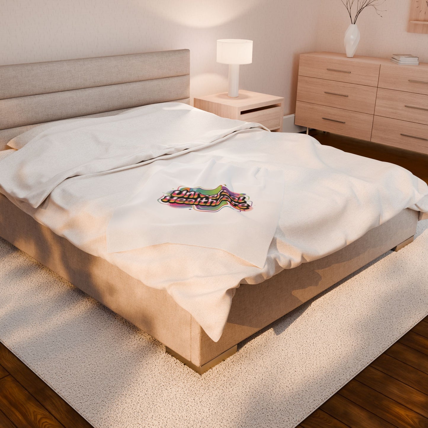Universal Healthcare Advocacy Velveteen Plush Blanket