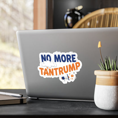 Political Vinyl Decals - No More Tantrump
