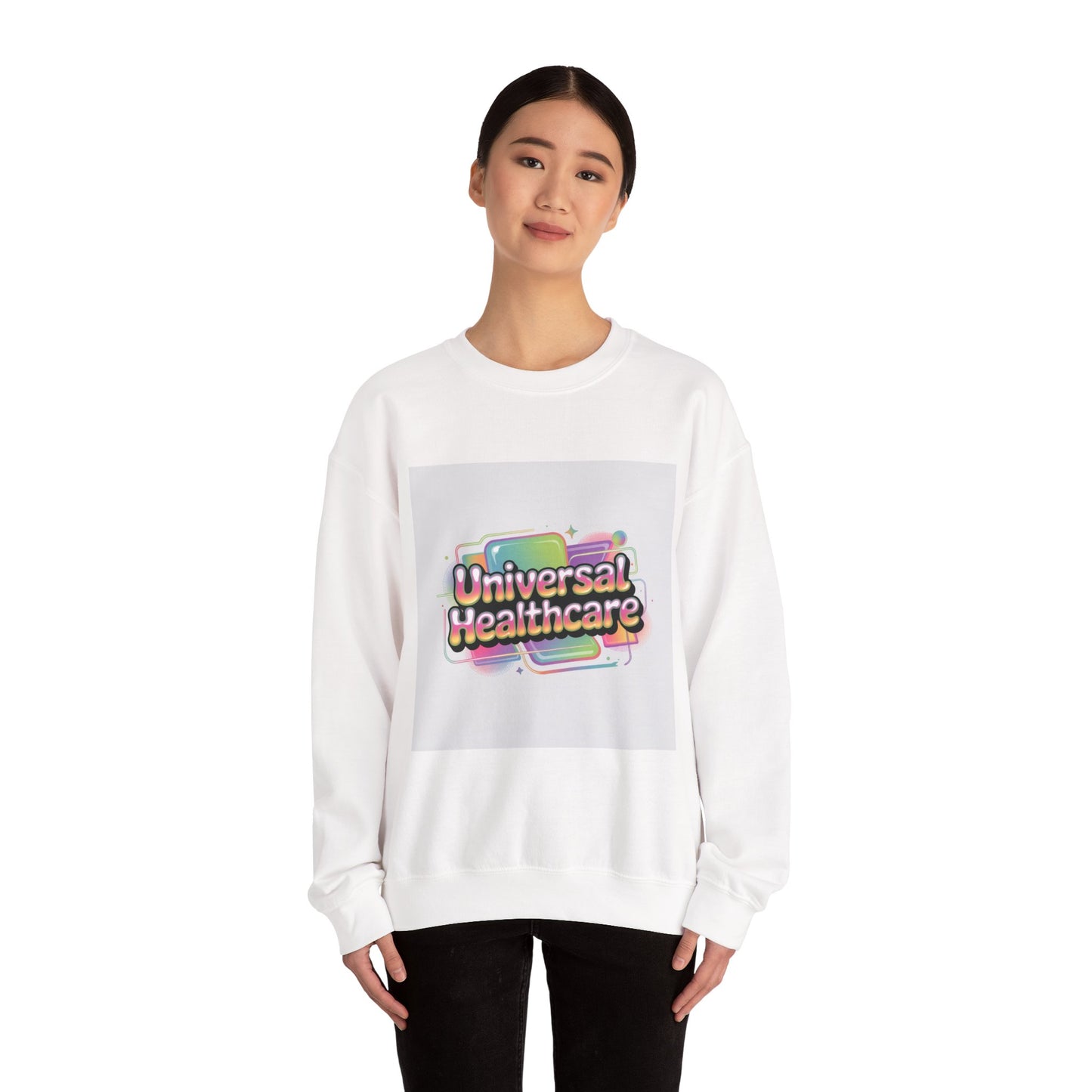 Healthcare Is a Human Right Crewneck Sweatshirt