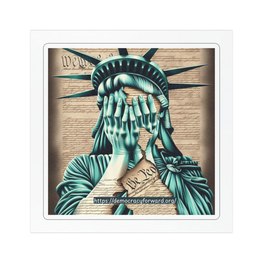 Patriotic Car Magnets | Save Our Democracy | Vehicle Stickers for Advocacy, Road Trip Essentials, Gift for Activists