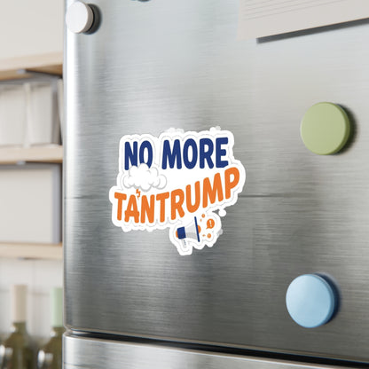 Political Vinyl Decals - No More Tantrump