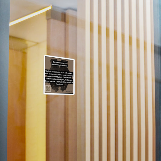 Decal Stickers - Defend Democracy and Spread Awareness of Core American Values