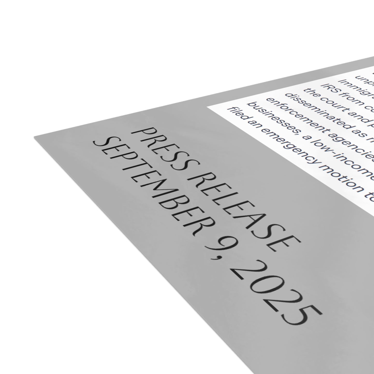 Taxpayer Privacy Postcards, Political Activism Stationery, Fundraiser Mailers, Eco-Friendly Postcards