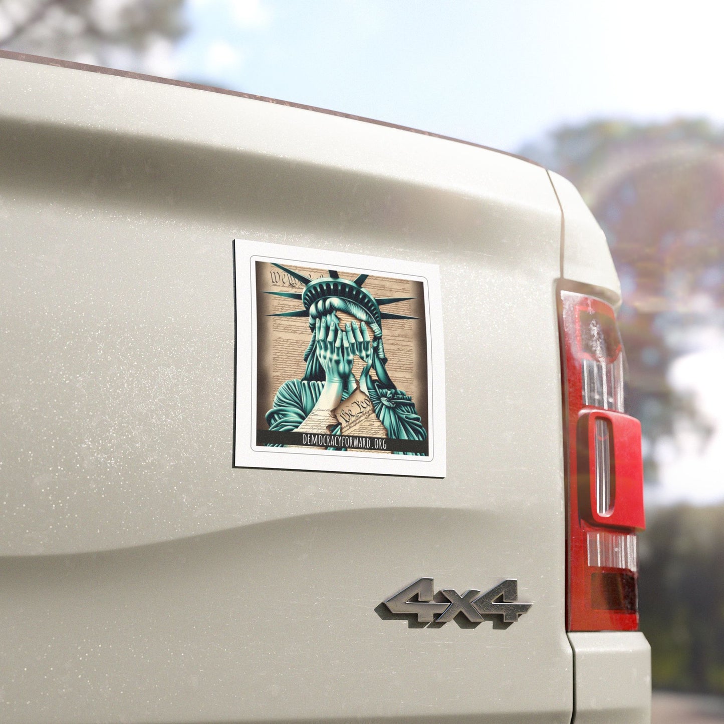 Car Magnet - Statue of Liberty Activist Magnet