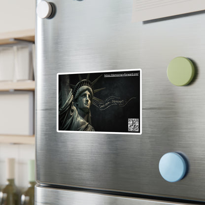 Statue of Liberty Kiss-Cut Vinyl Decals for Activists