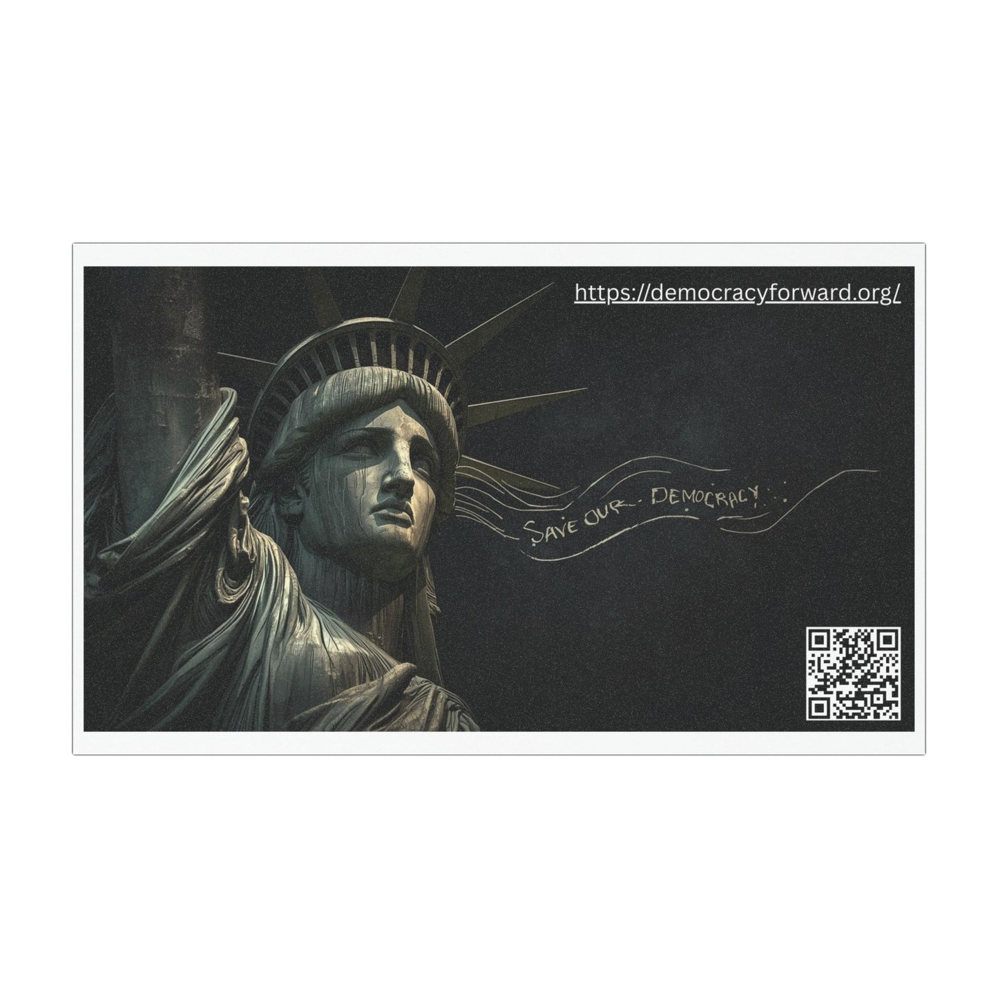 Car Magnets - Democracy Under Attack Collective Effort Political Activism