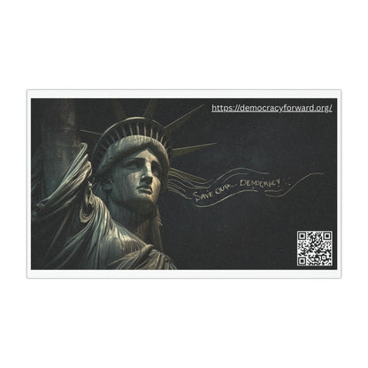 Car Magnets - Democracy Under Attack Collective Effort Political Activism