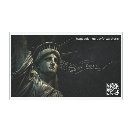 Car Magnets - Democracy Under Attack Collective Effort Political Activism