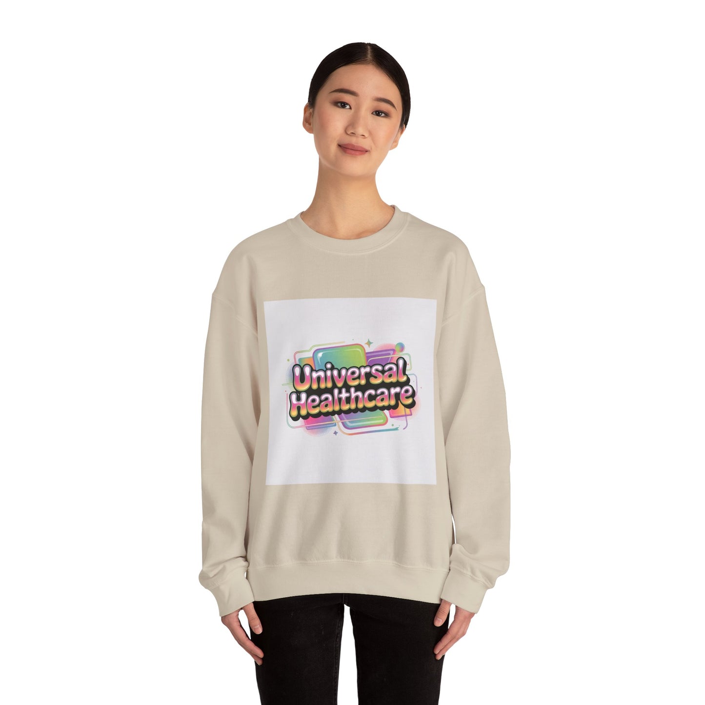 Healthcare Is a Human Right Crewneck Sweatshirt