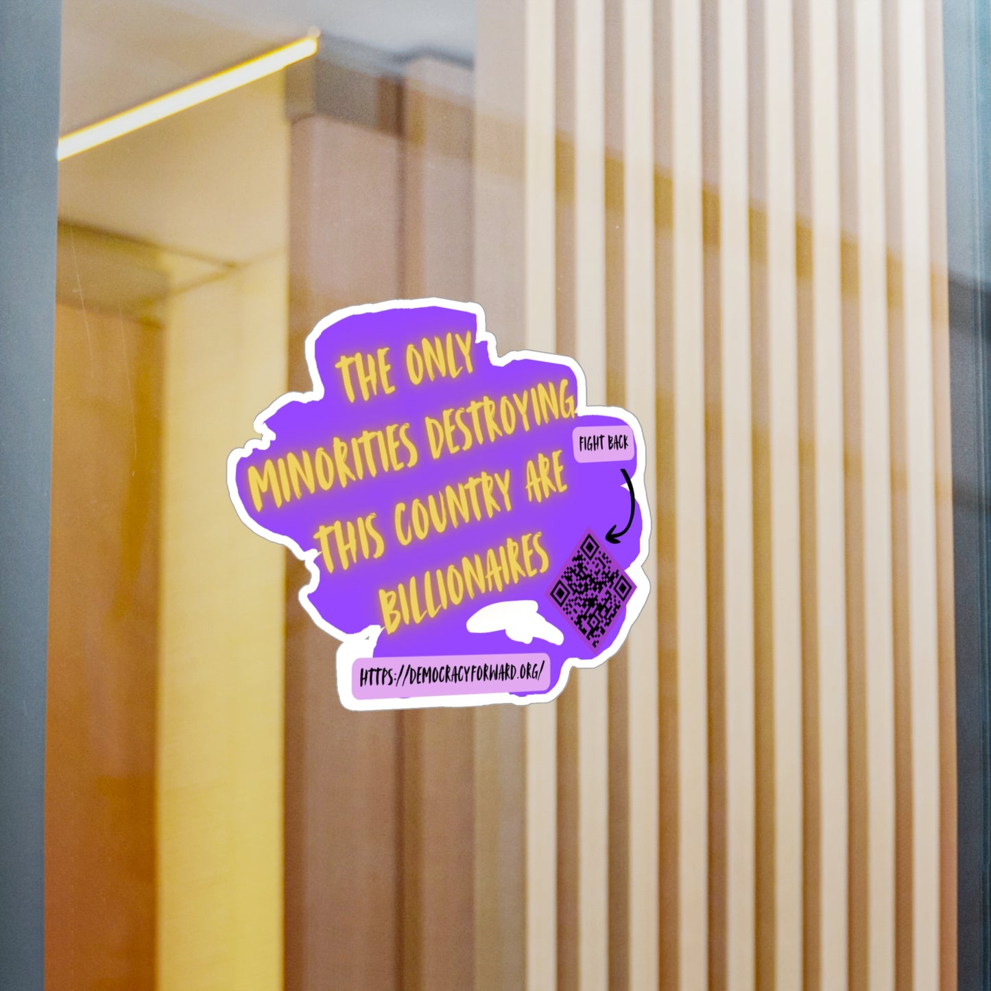 Vinyl Decals - Anti-ICE, Immigrant Rights, Anti-Corporate Greed Politics Activist Stickers