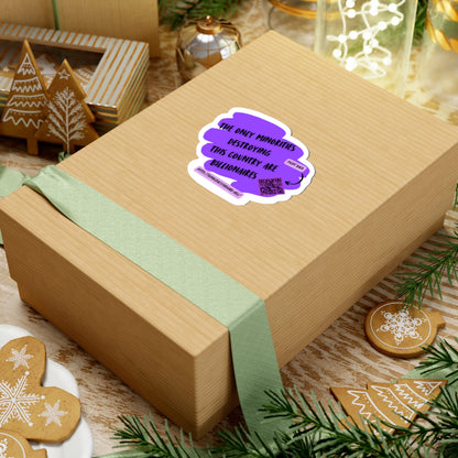 Activist Sticker - get billionaires out of politics