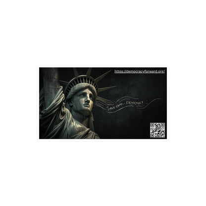 Statue of Liberty Kiss-Cut Vinyl Decals for Activists