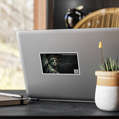 Statue of Liberty Kiss-Cut Vinyl Decals for Activists