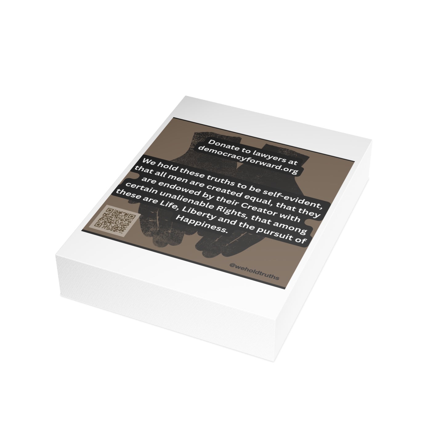 Democracy Activist Postcard Bundles