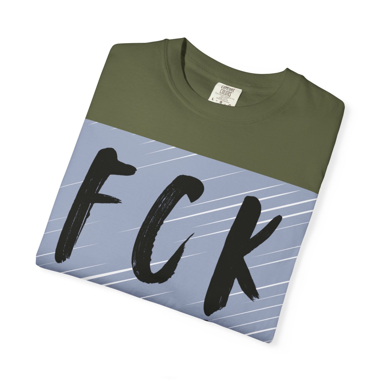 FCK ICE Unisex Garment-Dyed T-shirt, Casual Graphic Tee, Streetwear, Unique Gift, Everyday Wear, Cool Summer Style