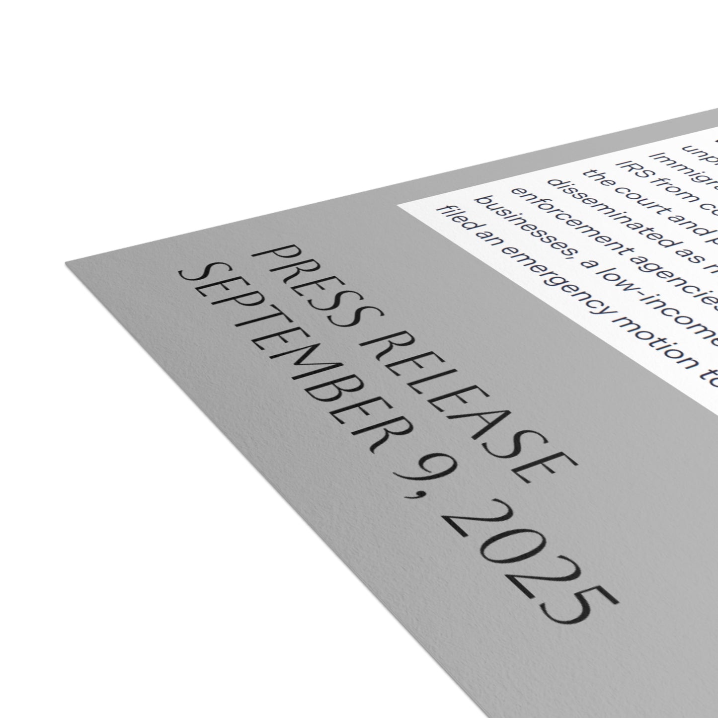 Taxpayer Privacy Postcards, Political Activism Stationery, Fundraiser Mailers, Eco-Friendly Postcards