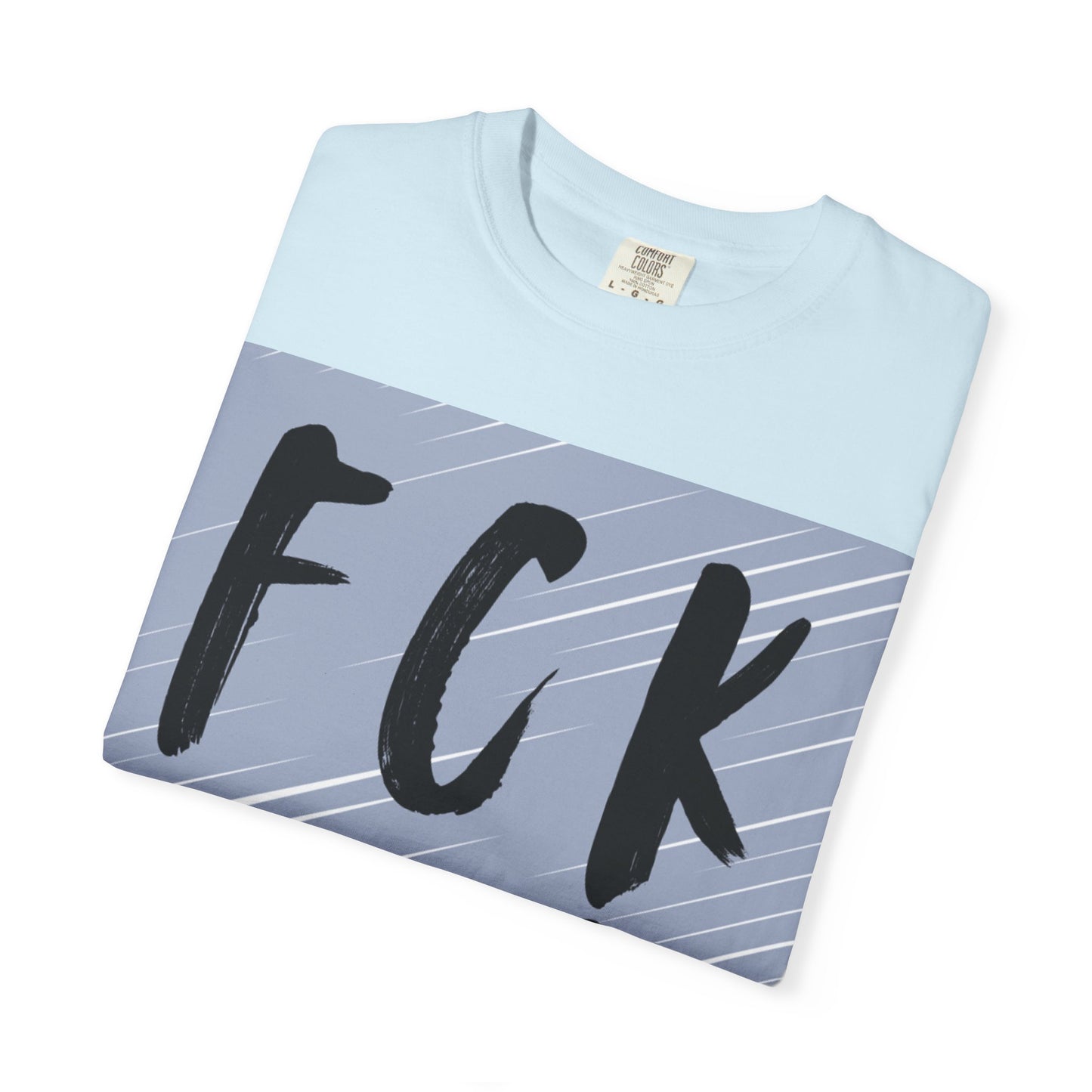 FCK ICE Unisex Garment-Dyed T-shirt, Casual Graphic Tee, Streetwear, Unique Gift, Everyday Wear, Cool Summer Style