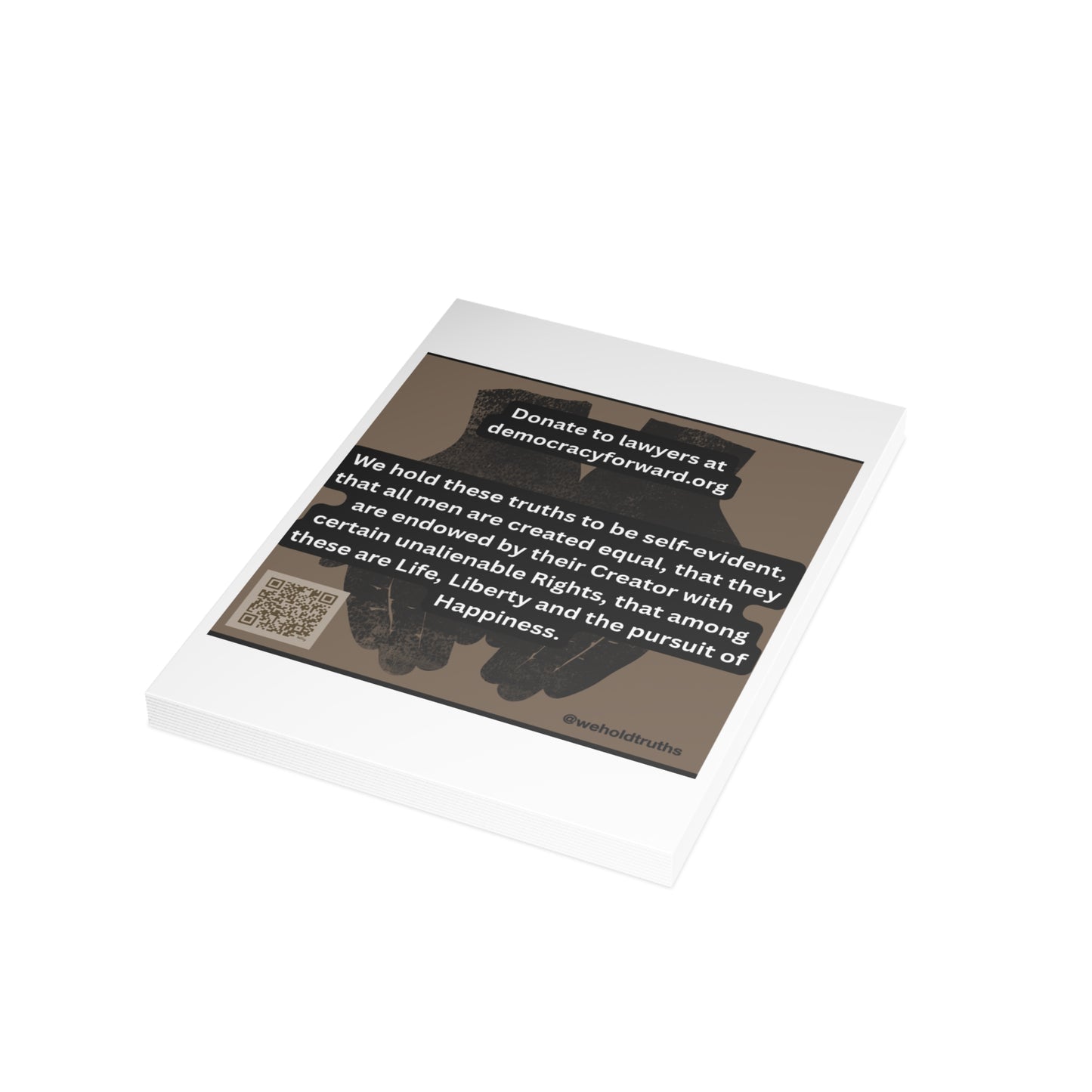 Democracy Activist Postcard Bundles