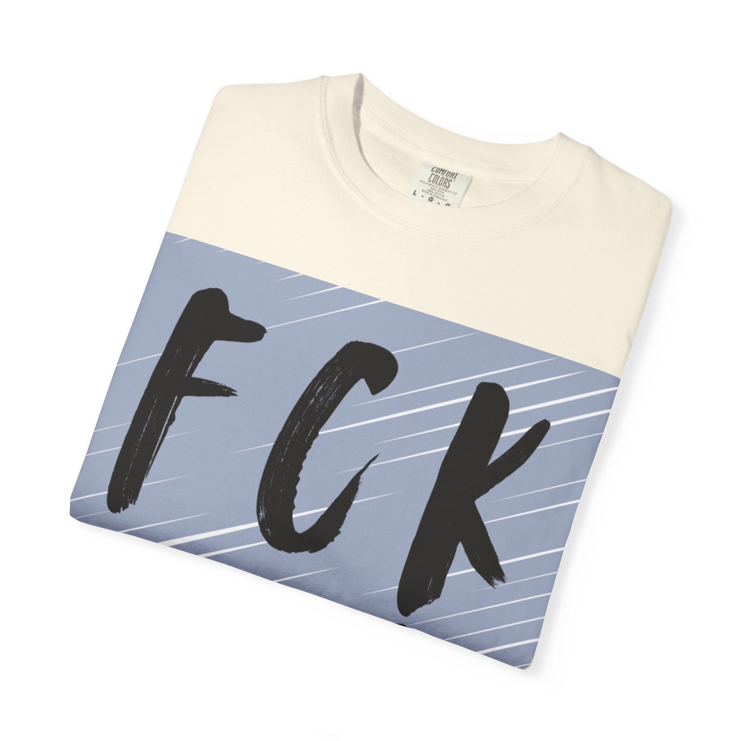 FCK ICE Unisex Garment-Dyed T-shirt, Casual Graphic Tee, Streetwear, Unique Gift, Everyday Wear, Cool Summer Style