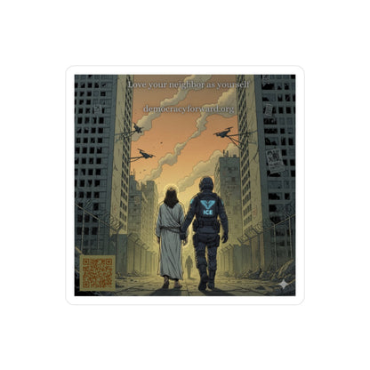 Protest Stickers - anti-ICE