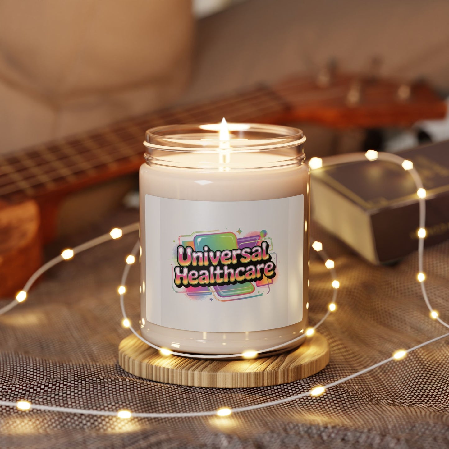 Universal Healthcare Soy Candle — 'Smell the Sweet Smells in Your Imagination' 9oz