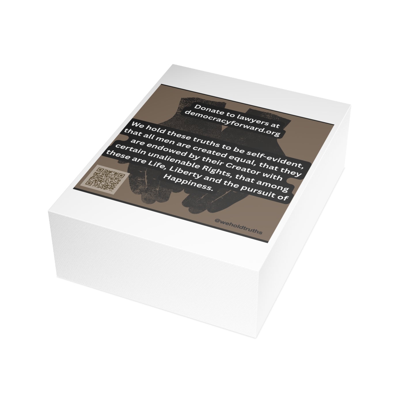 Democracy Activist Postcard Bundles